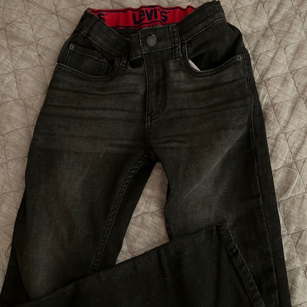 Levi’s 511 Boy’s Slim Black Jeans Size 12 Regular Back to School